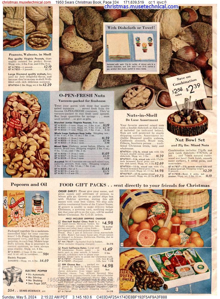 1950 Sears Christmas Book, Page 334