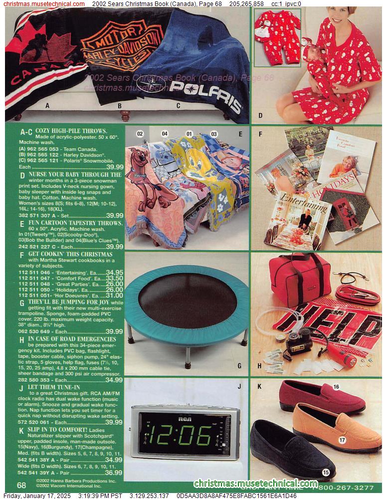 2002 Sears Christmas Book (Canada), Page 68