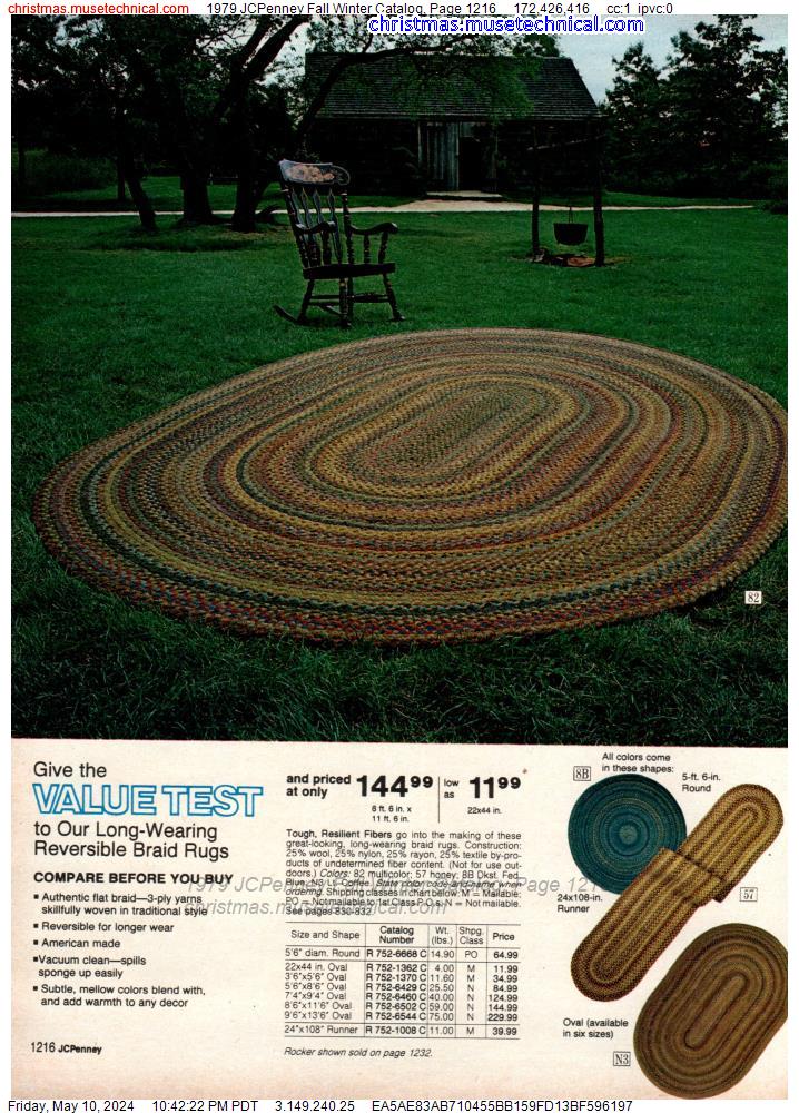 1979 JCPenney Fall Winter Catalog, Page 1216
