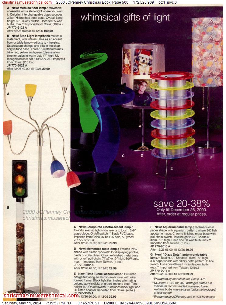 2000 JCPenney Christmas Book, Page 500