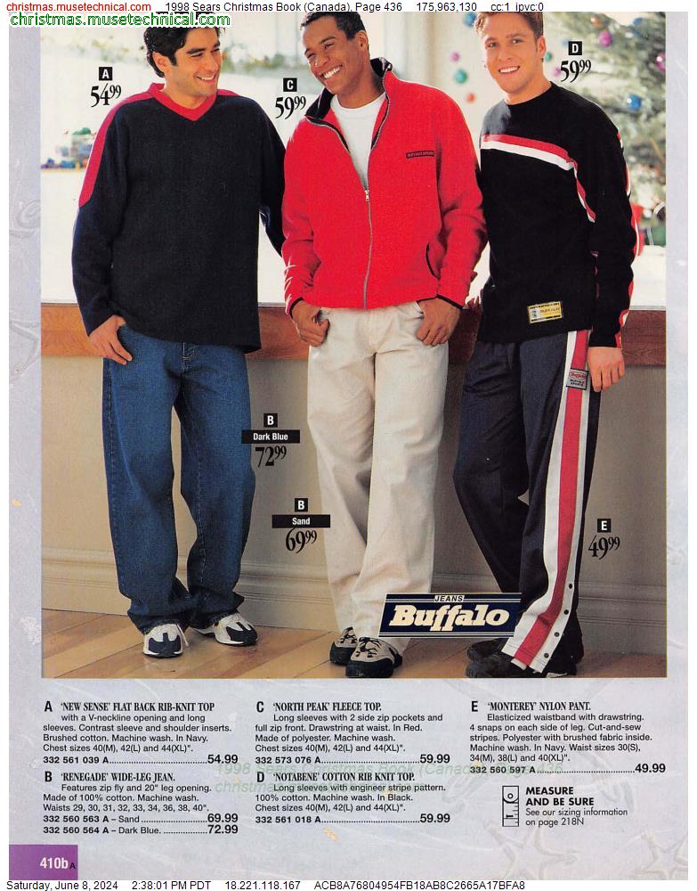 1998 Sears Christmas Book (Canada), Page 436
