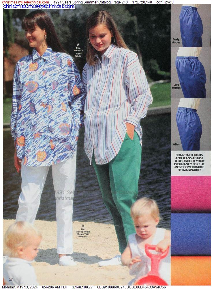 1991 Sears Spring Summer Catalog, Page 240
