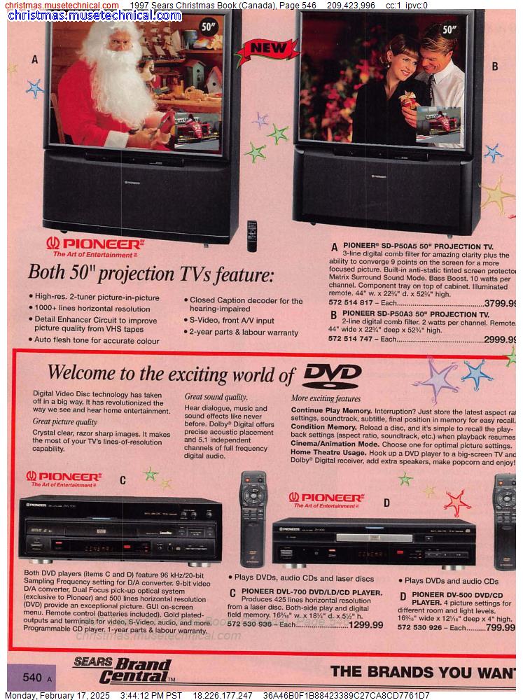 1997 Sears Christmas Book (Canada), Page 546