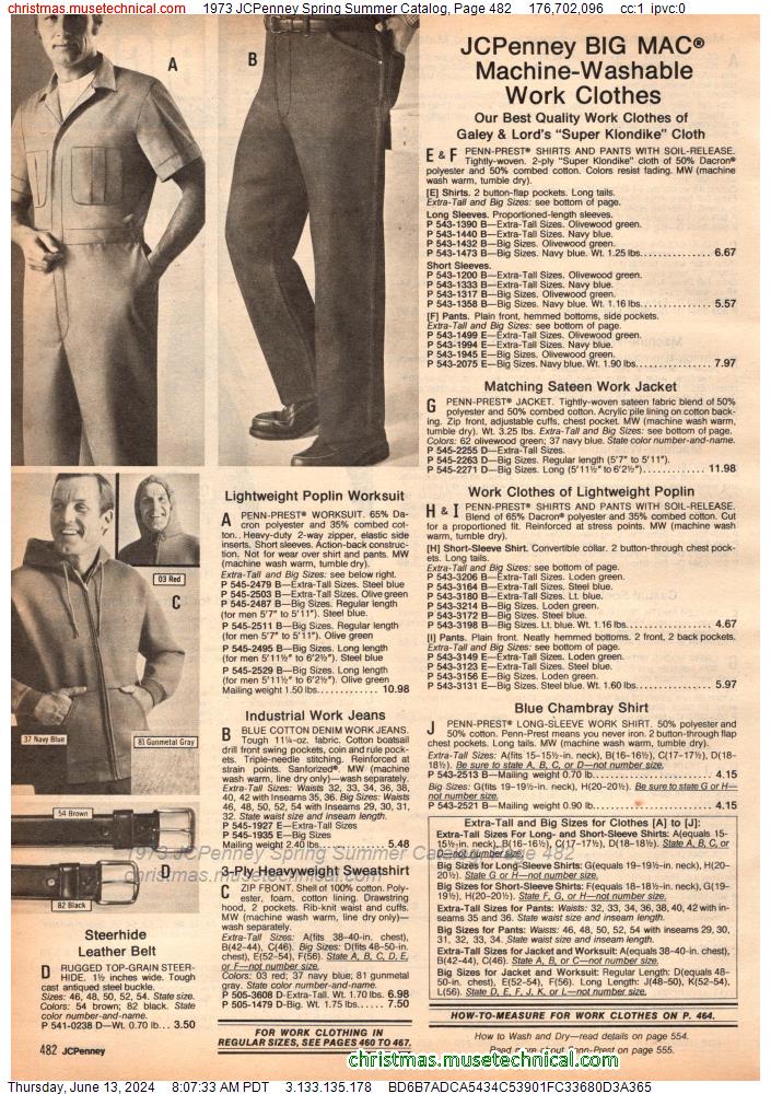 1973 JCPenney Spring Summer Catalog, Page 482