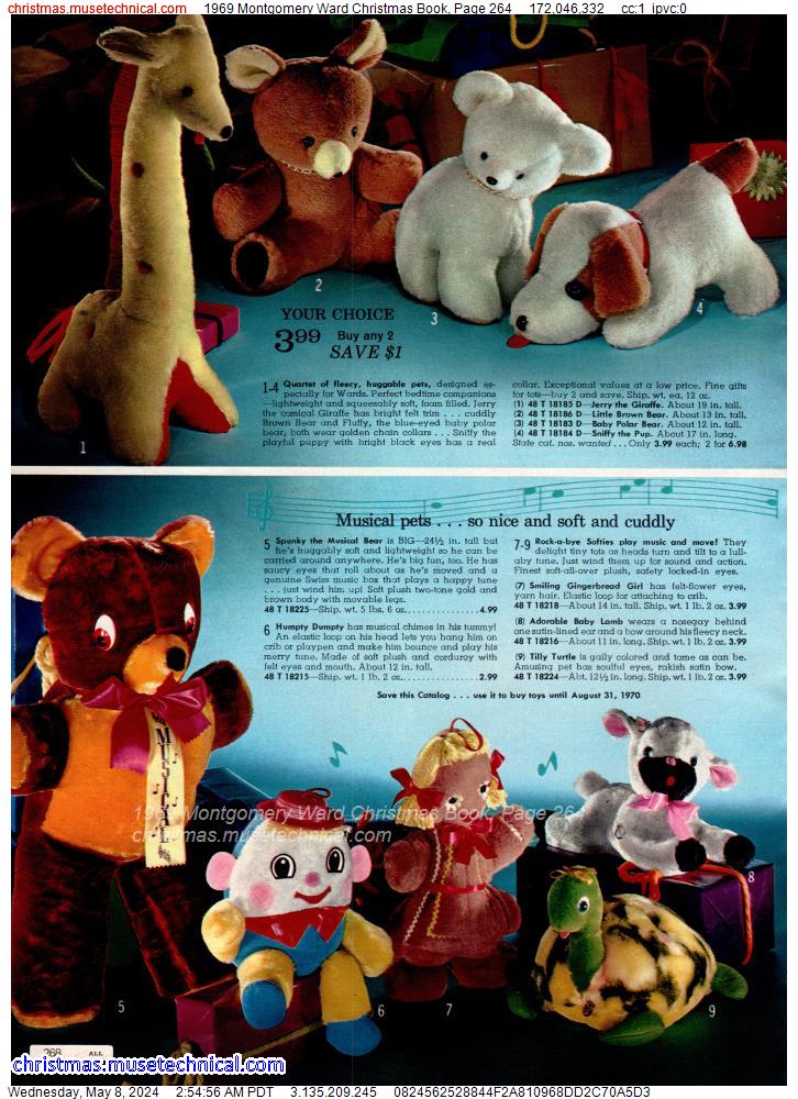 1969 Montgomery Ward Christmas Book, Page 264