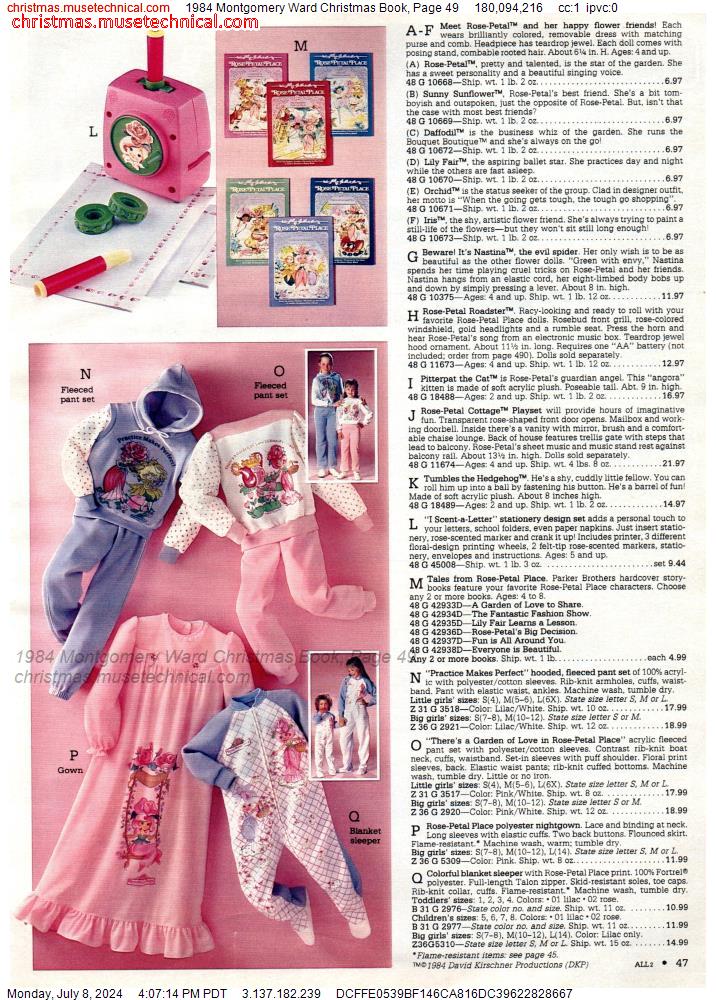 1984 Montgomery Ward Christmas Book, Page 49