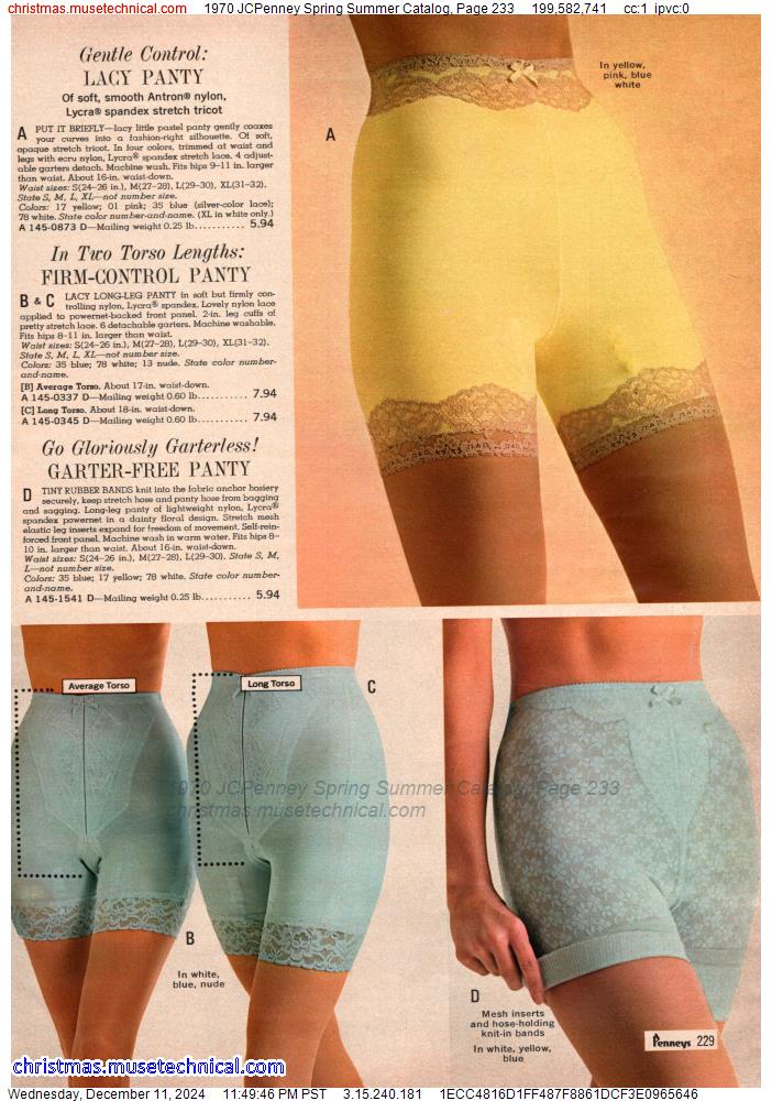 1970 JCPenney Spring Summer Catalog, Page 233