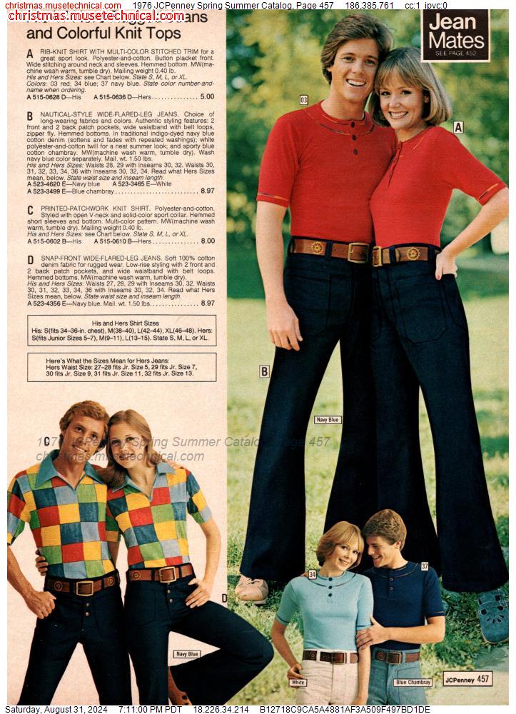 1976 JCPenney Spring Summer Catalog, Page 457