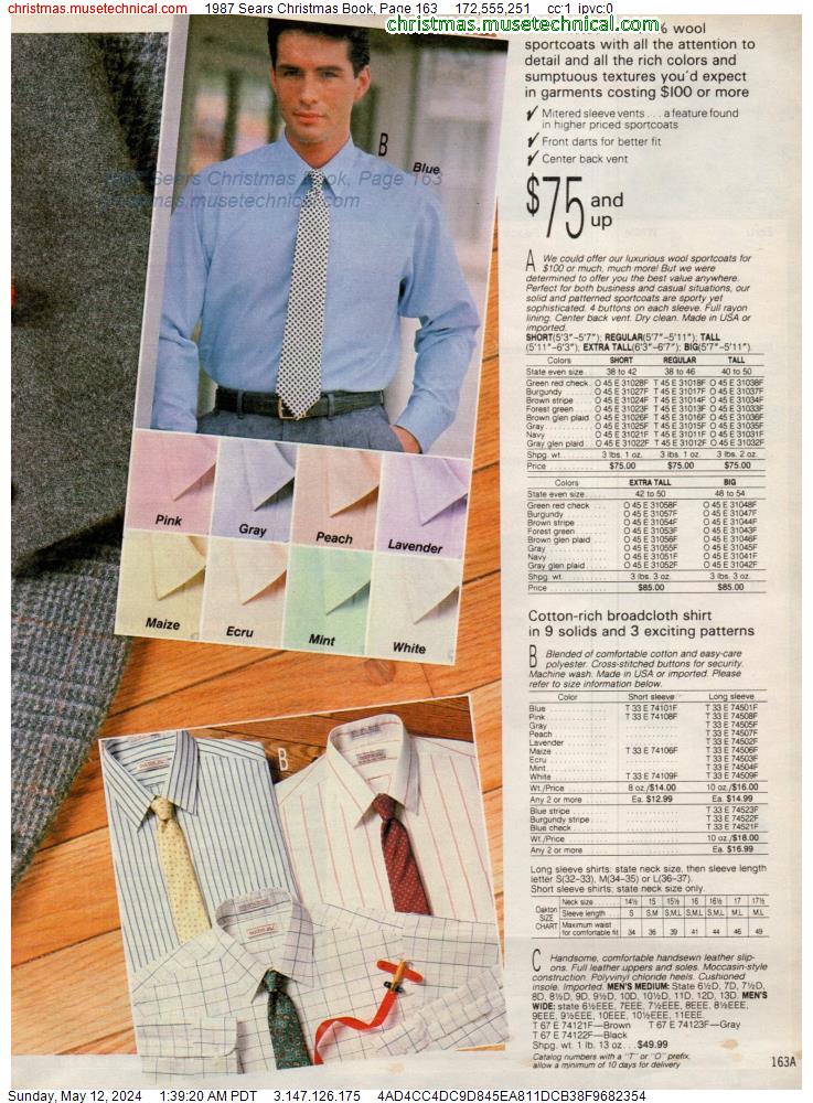 1987 Sears Christmas Book, Page 163