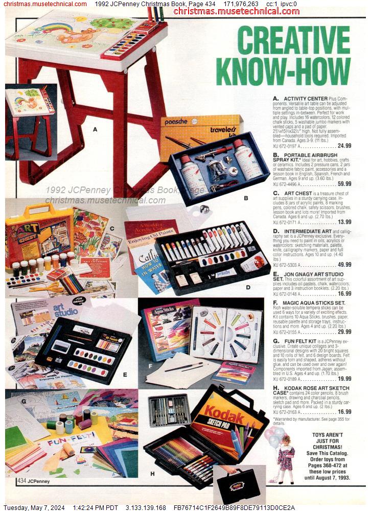 1992 JCPenney Christmas Book, Page 434