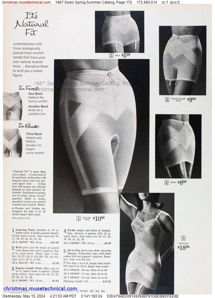 1967 Sears Spring Summer Catalog, Page 172