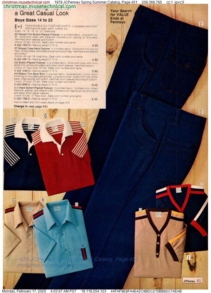 1978 JCPenney Spring Summer Catalog, Page 451