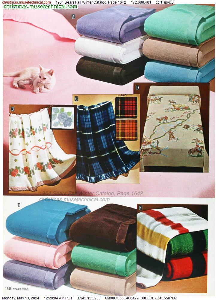 1964 Sears Fall Winter Catalog, Page 1642