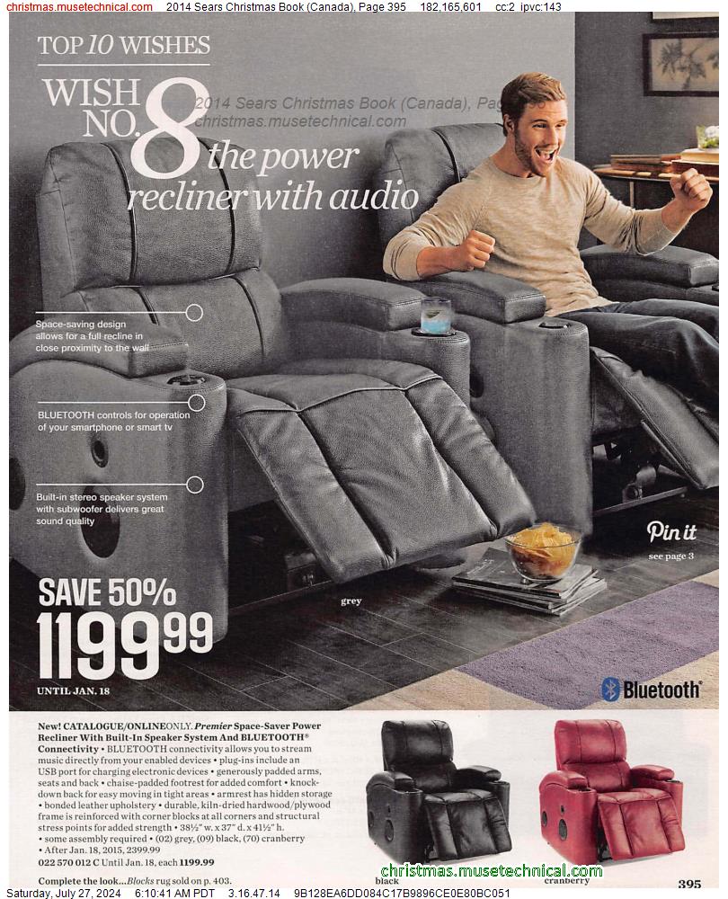 2014 Sears Christmas Book (Canada), Page 395