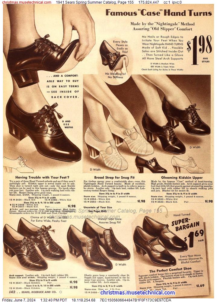 1941 Sears Spring Summer Catalog, Page 155