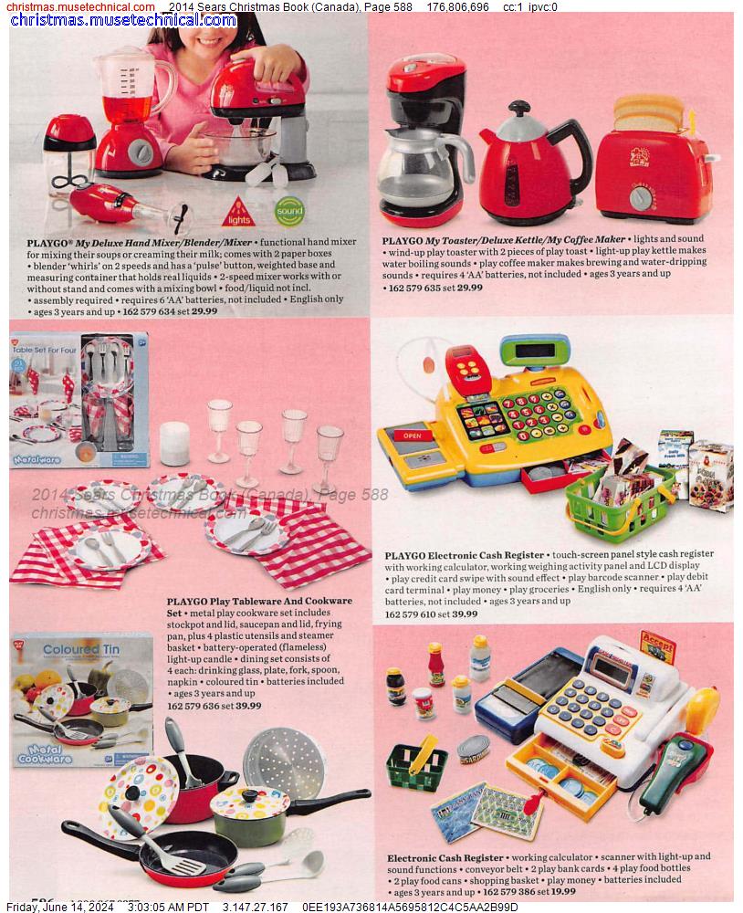 2014 Sears Christmas Book (Canada), Page 588