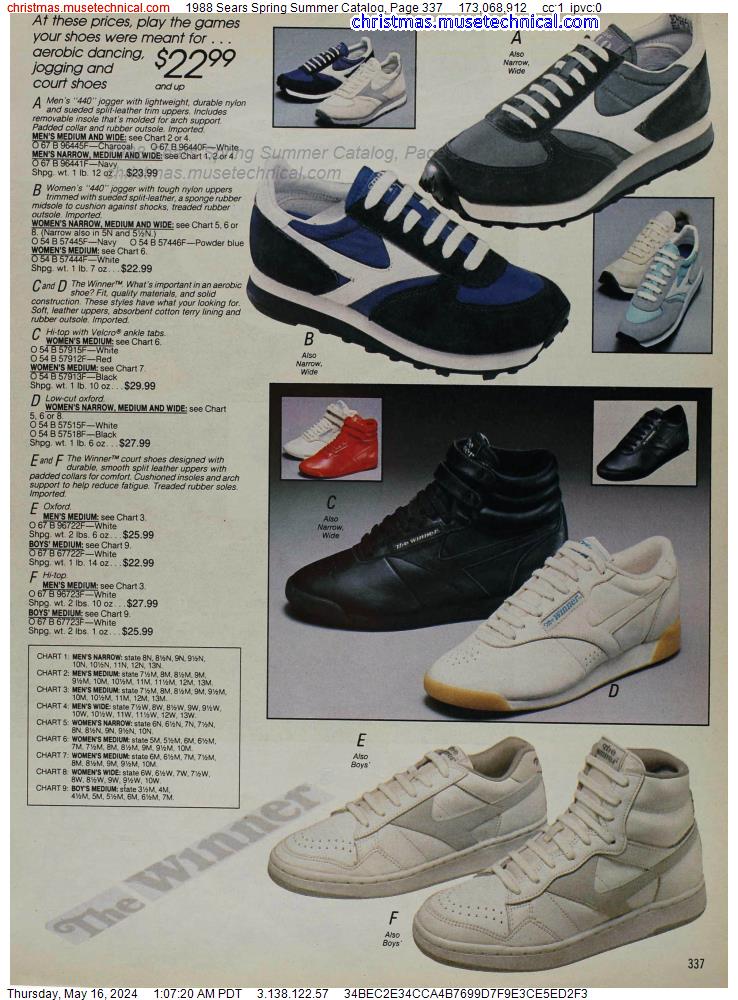 1988 Sears Spring Summer Catalog, Page 337