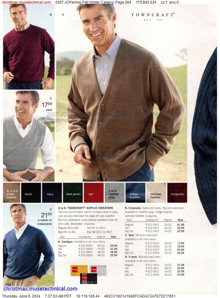 2007 JCPenney Fall Winter Catalog, Page 264