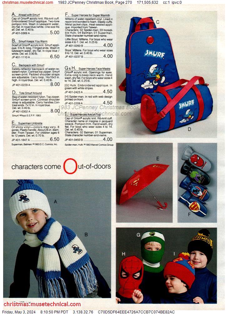 1983 JCPenney Christmas Book, Page 270