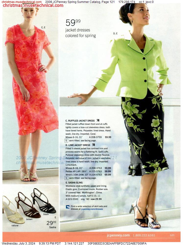 2006 JCPenney Spring Summer Catalog, Page 121