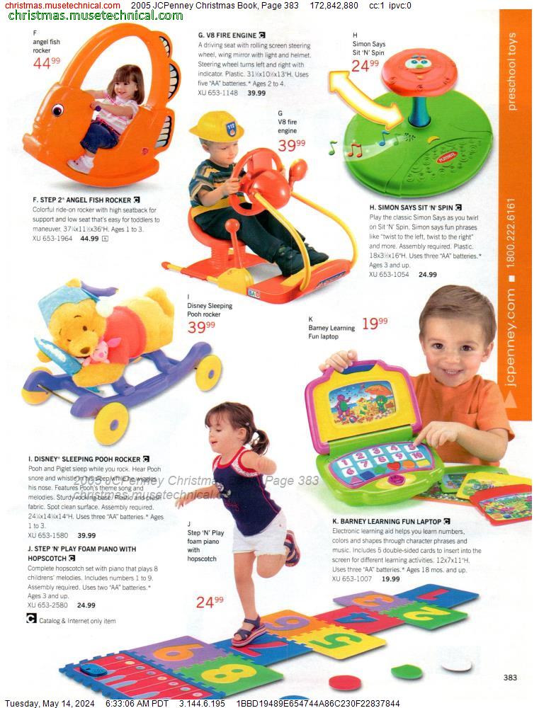 2005 JCPenney Christmas Book, Page 383