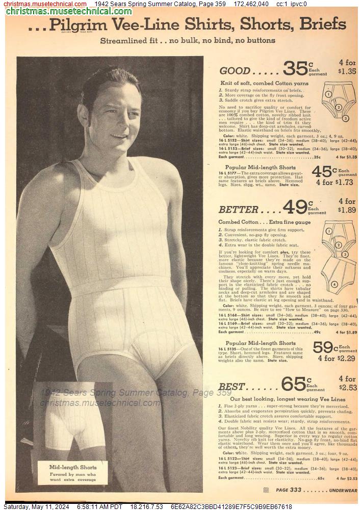 1942 Sears Spring Summer Catalog, Page 359