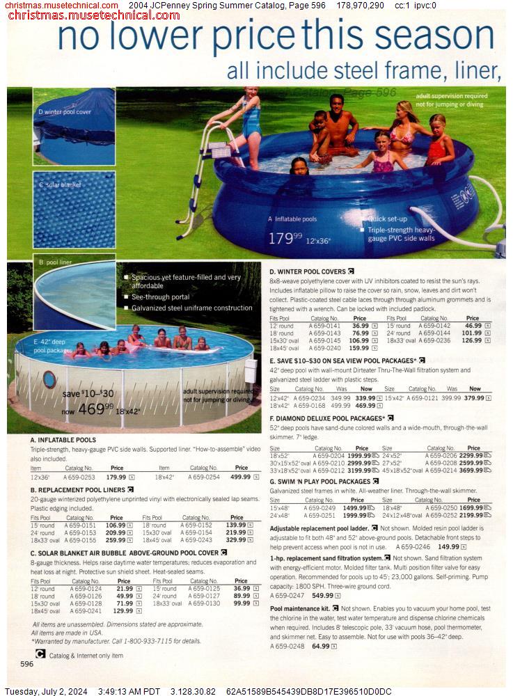 2004 JCPenney Spring Summer Catalog, Page 596