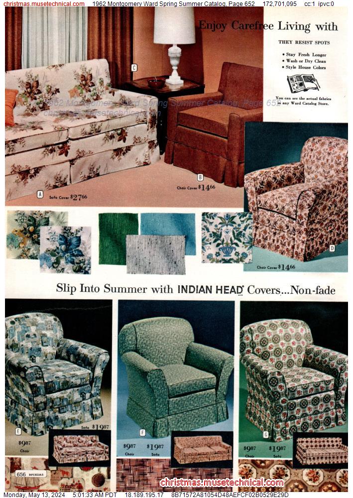 1962 Montgomery Ward Spring Summer Catalog, Page 652
