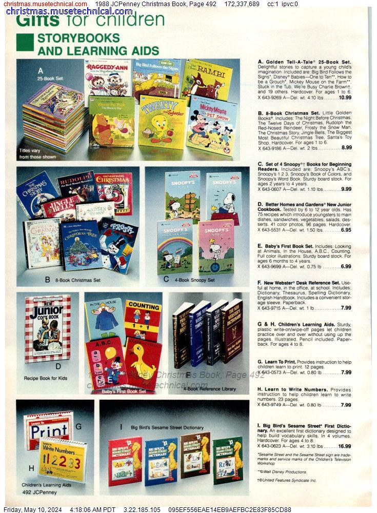 1988 JCPenney Christmas Book, Page 492