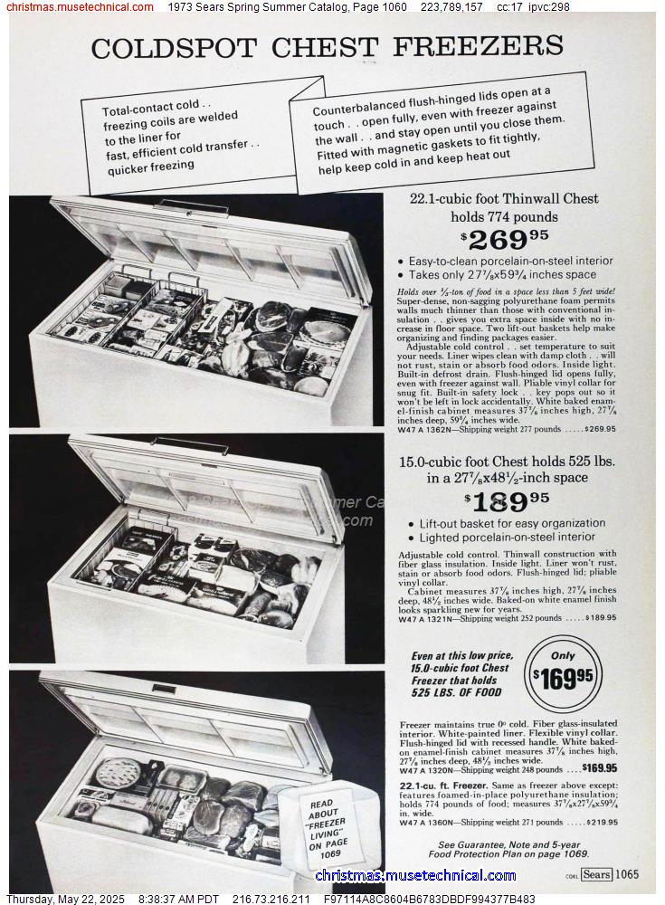 1973 Sears Spring Summer Catalog, Page 1060