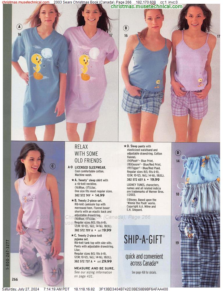 2003 Sears Christmas Book (Canada), Page 266