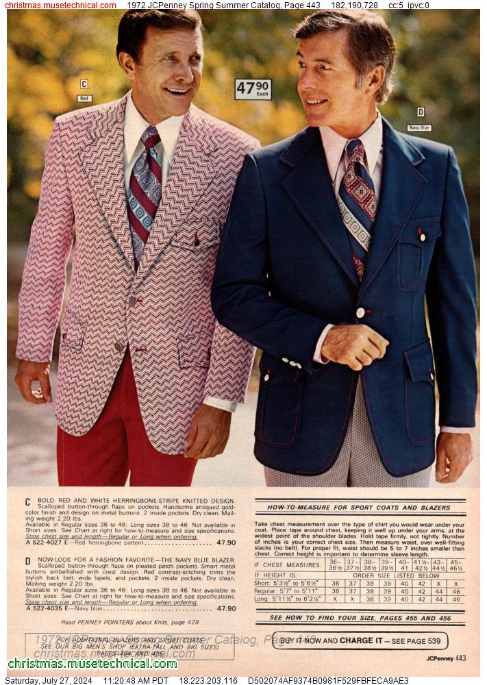 1972 JCPenney Spring Summer Catalog, Page 443