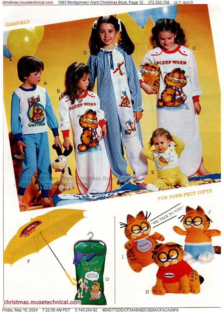 1983 Montgomery Ward Christmas Book, Page 12