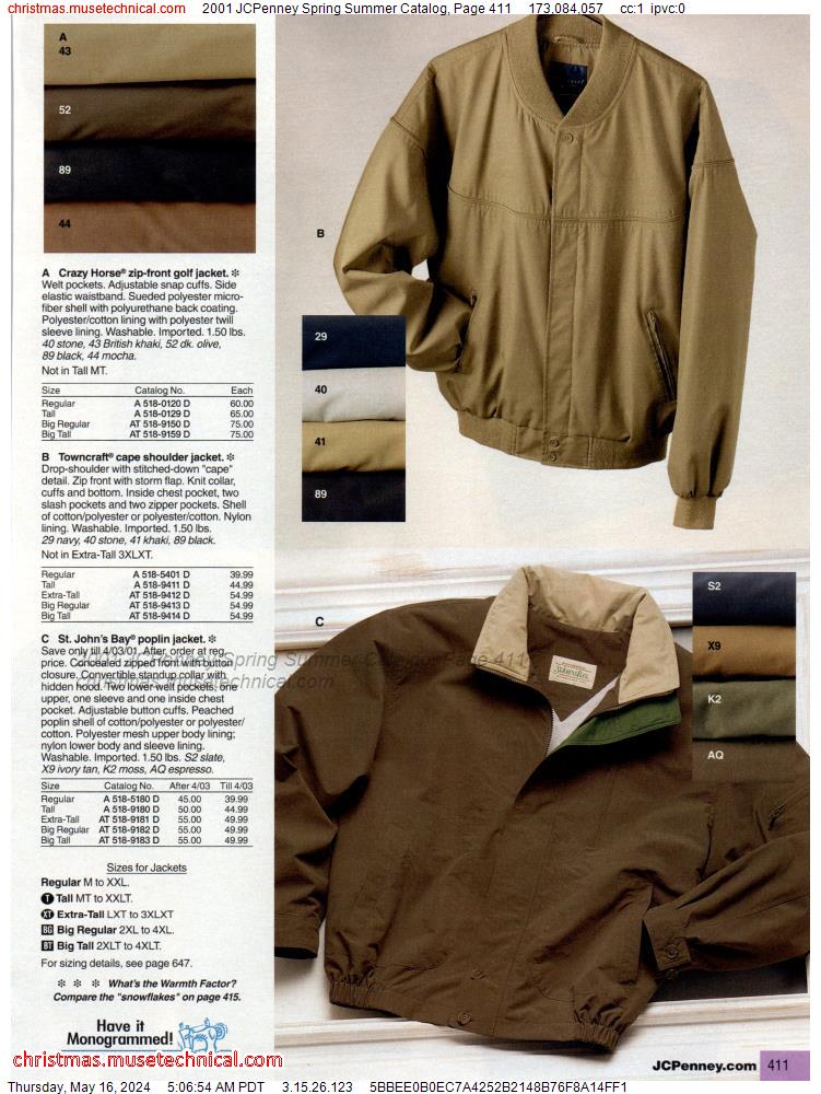 2001 JCPenney Spring Summer Catalog, Page 411