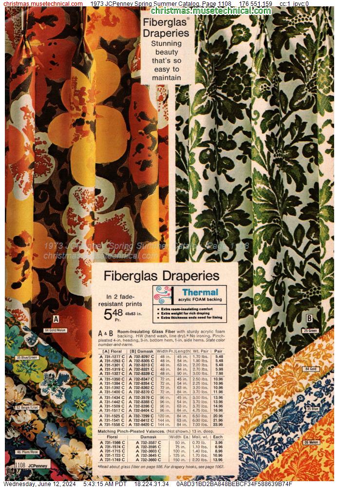 1973 JCPenney Spring Summer Catalog, Page 1108