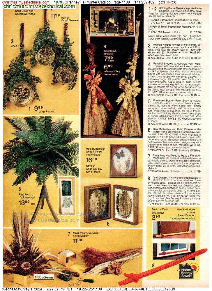 1979 JCPenney Fall Winter Catalog, Page 1138