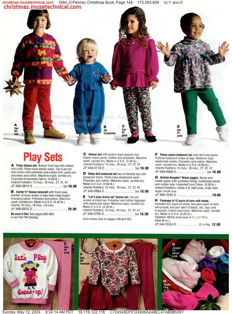 1994 JCPenney Christmas Book, Page 148