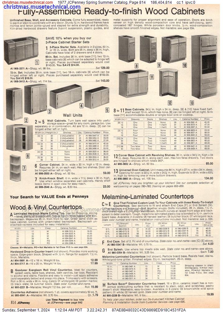 1977 JCPenney Spring Summer Catalog, Page 814