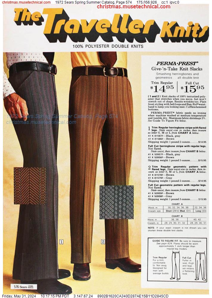 1972 Sears Spring Summer Catalog, Page 574