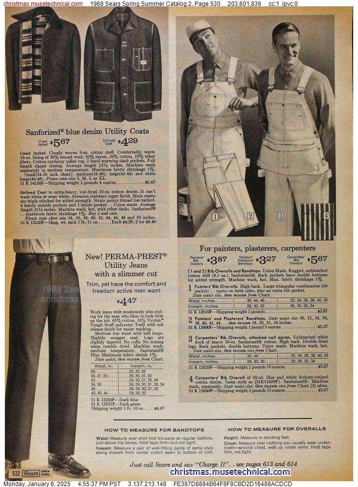 1968 Sears Spring Summer Catalog 2, Page 530