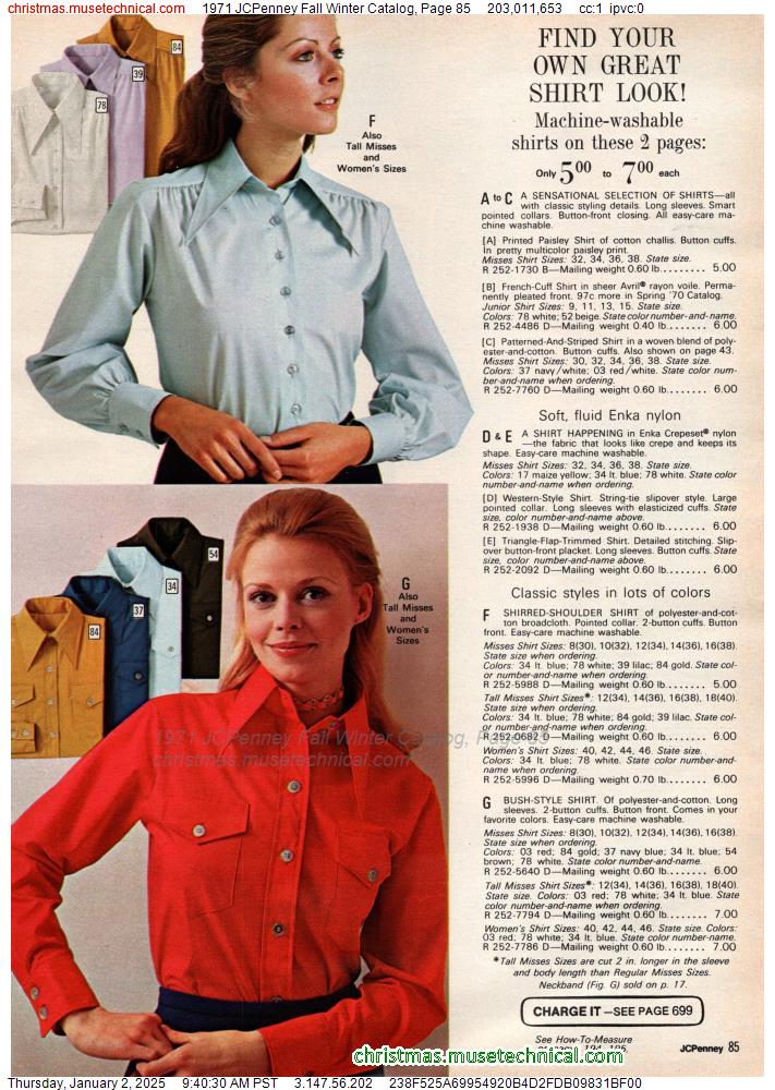 1971 JCPenney Fall Winter Catalog, Page 85