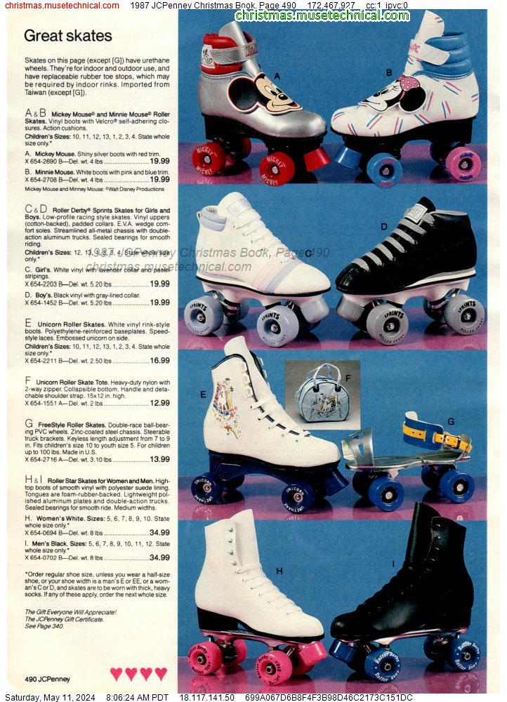 1987 JCPenney Christmas Book, Page 490