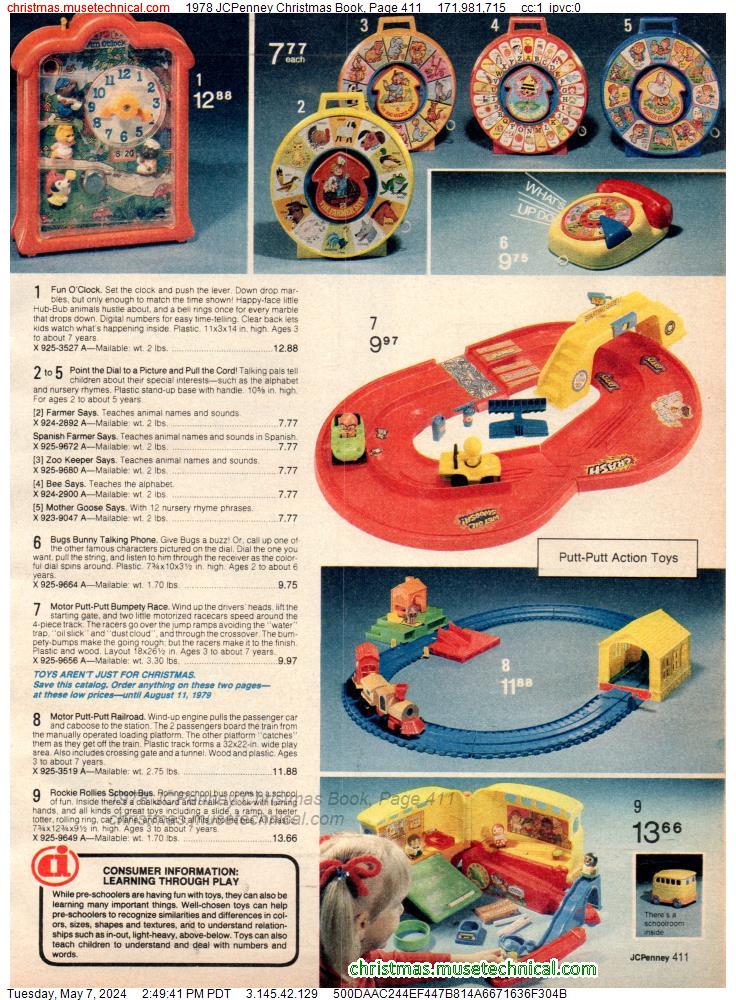 1978 JCPenney Christmas Book, Page 411