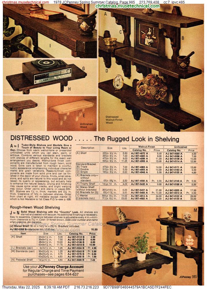 1978 JCPenney Spring Summer Catalog, Page 985
