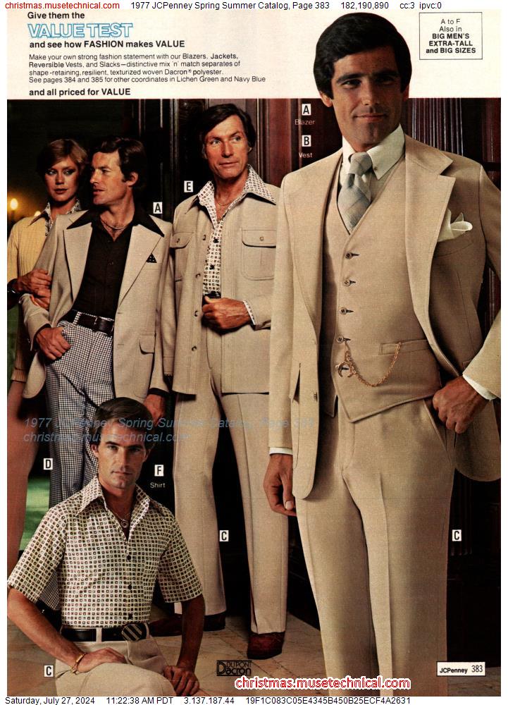 1977 JCPenney Spring Summer Catalog, Page 383