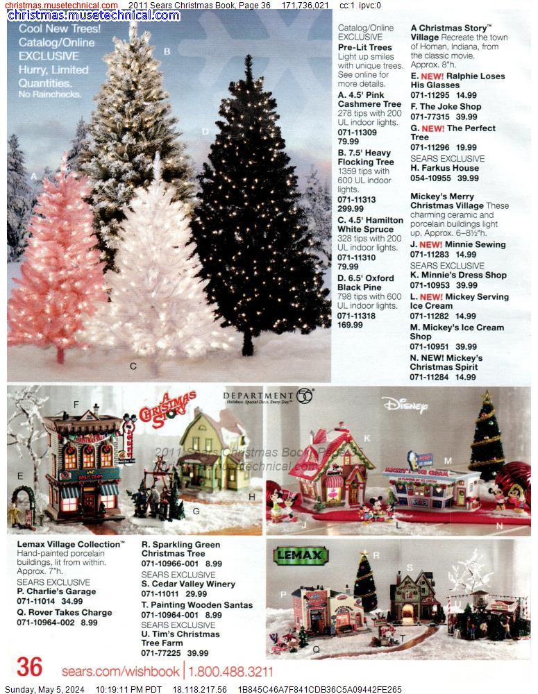 2011 Sears Christmas Book, Page 36