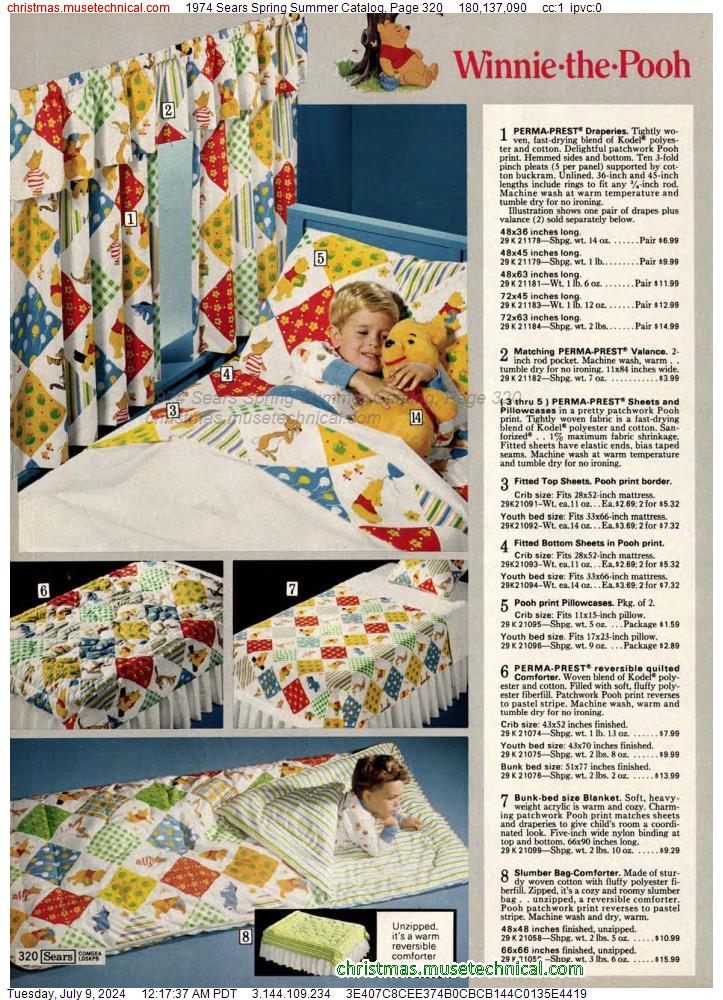 1974 Sears Spring Summer Catalog, Page 320