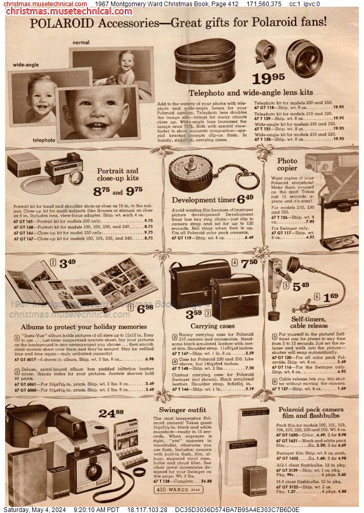 1967 Montgomery Ward Christmas Book, Page 412