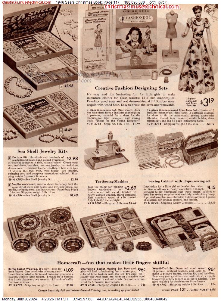1946 Sears Christmas Book, Page 117