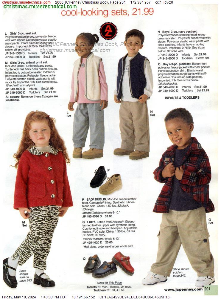 2000 JCPenney Christmas Book, Page 201